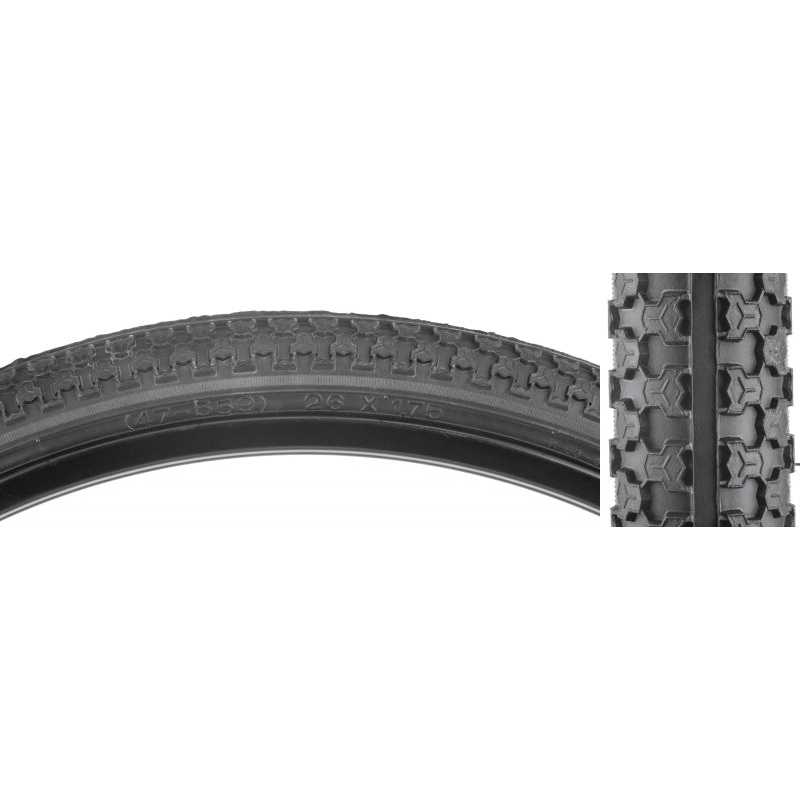 MTB Raised Center 26×1.75 Standard Tire