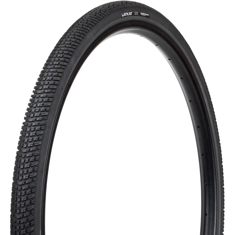 Latkat Tire – 700 x 40 Tubeless Folding BLK 60 TPI Gripkraft Compound