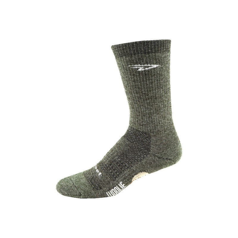 Sock DeFeet Woolie Boolie Comp 6 Small Loden Green