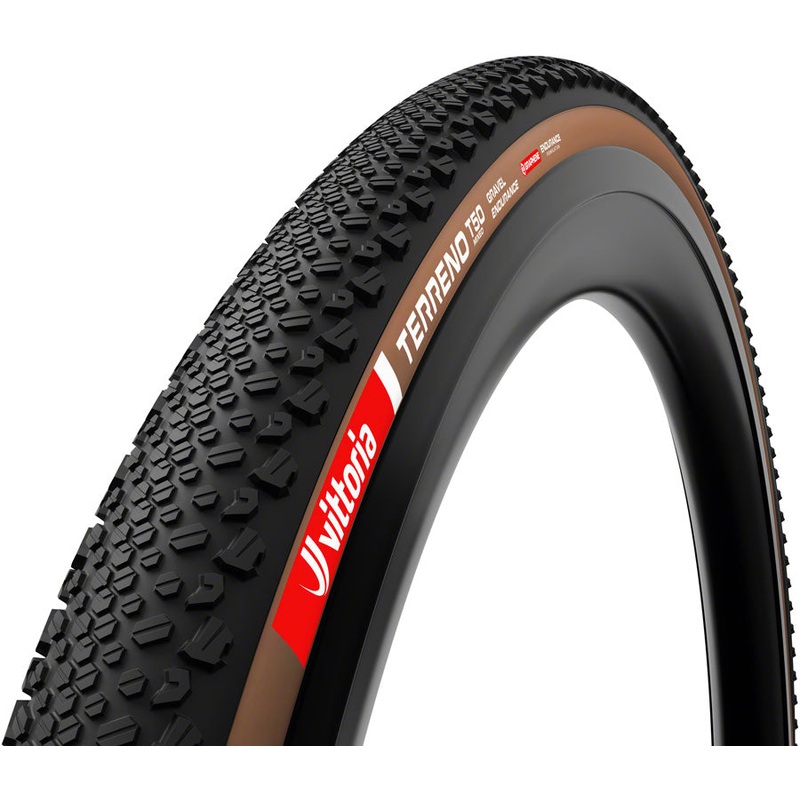 Terreno T50 Mixed Tire – 700 x 45 Tubeless Folding Brown Gravel Endurance Graphene G2.0