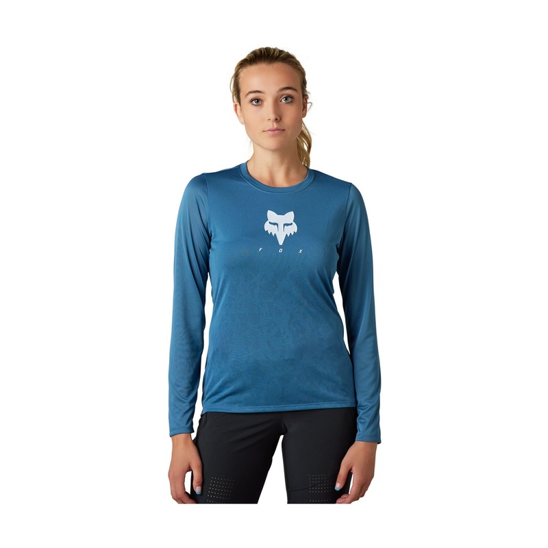 Jersey Fox Racing Ranger TruDri LS Women Medium Dark Blue