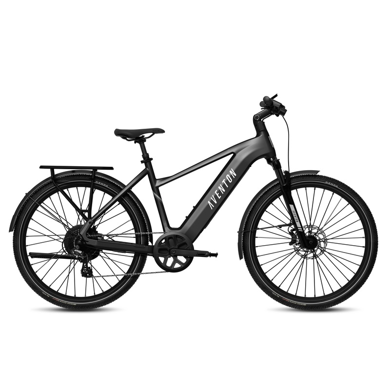 Level 3 Commuter E-Bike|Black|Purple|Regular|Large