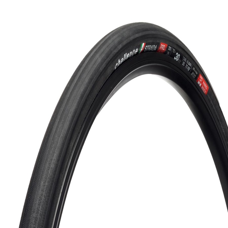 Strada Pro TLR Road Tire 700x30C Folding Tubeless Ready SmartPlus SuperPoly 300TPI Black