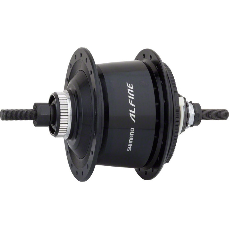 Alfine SG-S7001 8-Speed Internally Geared Disc Brake 36h Rear Hub BLK Small Parts Not Included