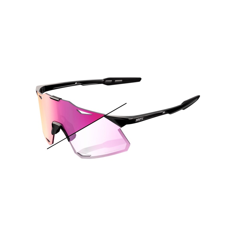 Eyewear 100% Hypercraft Photocromic Lens Black/Purple