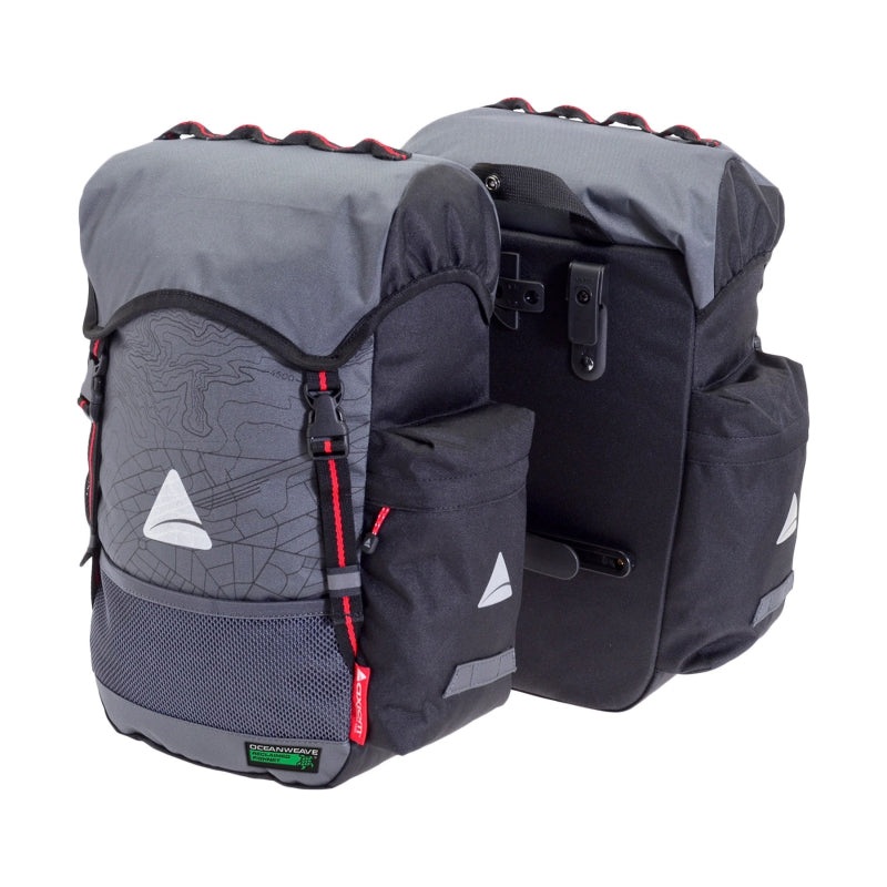 Seymour Oceanweave P35+ Pannier Hook-On 2139 c.i. (Pair) Grey/Black