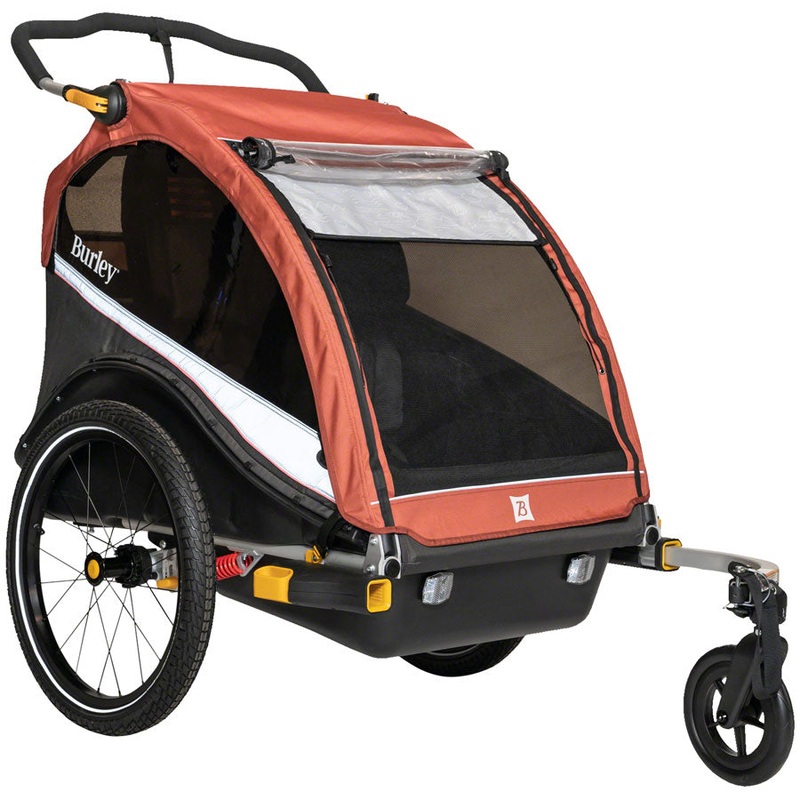 Cub X Child Trailer – Double Sandstone Red