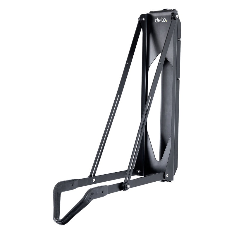 Delta Pivot Wall Mounted Bike Storage Rack – 1 Bike Matte Black