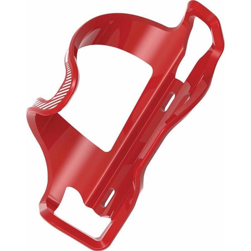 Flow Bike Water Bottle Cage SideLoader Right Entry, Enhanced Graphics, Red