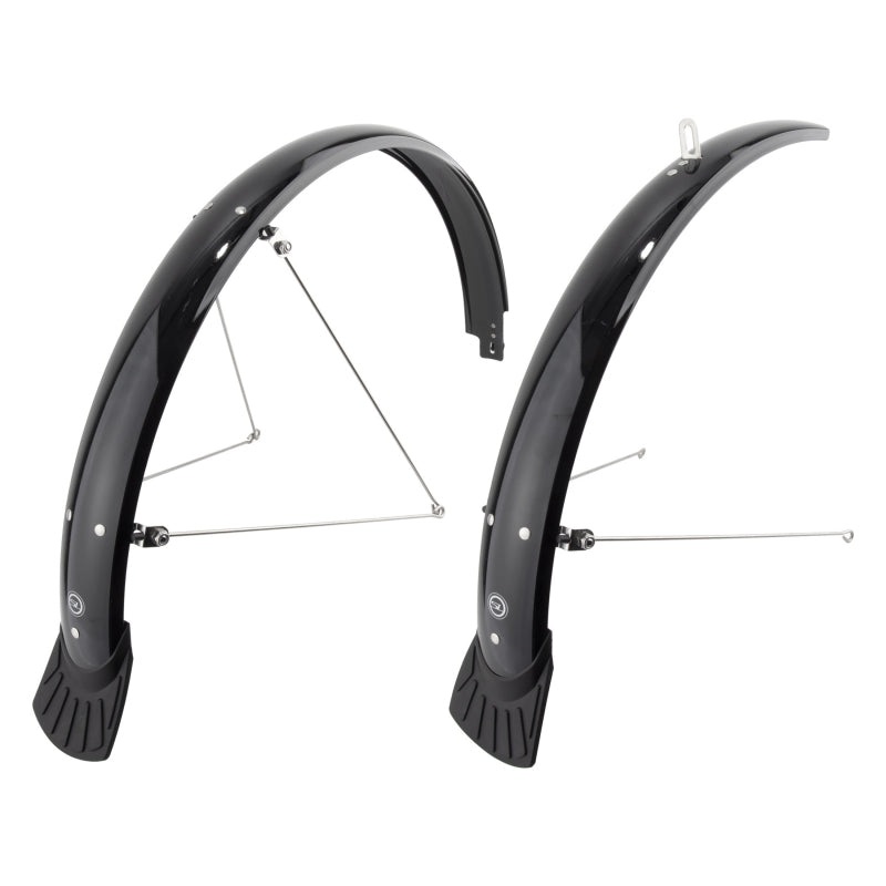 Full Pair 26` MTB 26` x 60mm Polycarbonate Black 48mm / 1.90`