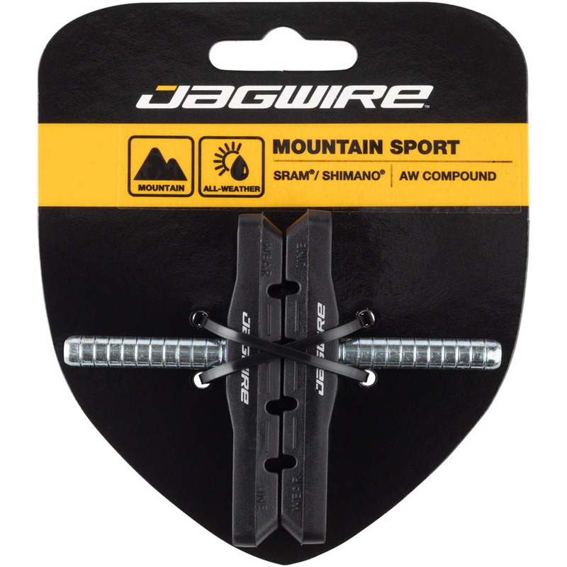 Mountain Sport Brake Pads Smooth Post Black