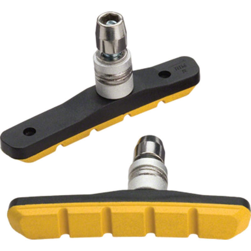 Mountain Sport Brake Pads Threaded Post Yellow