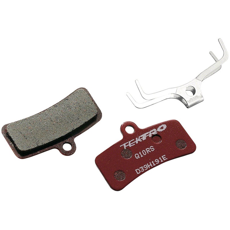 Q10RS Disc Brake Pad – Resin For Use With 4-Piston Calipers Red