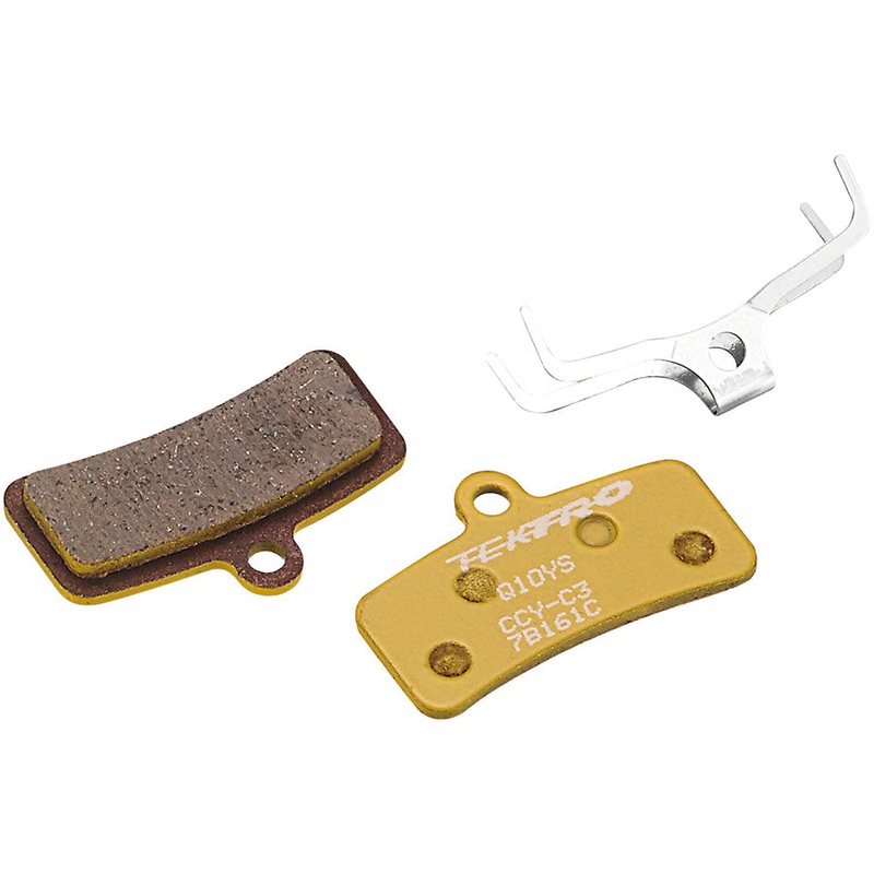 Q10YS Disc Brake Pads – Resin For Use With 4-Piston Caliper Yellow