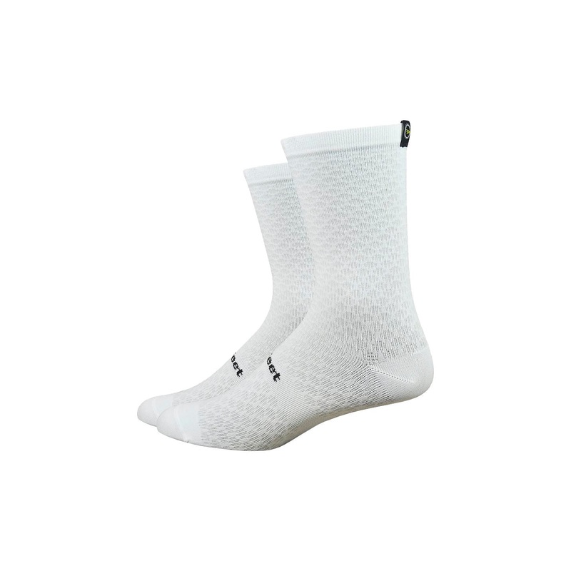 Sock DeFeet Evo Mont Ventoux 6 Medium White