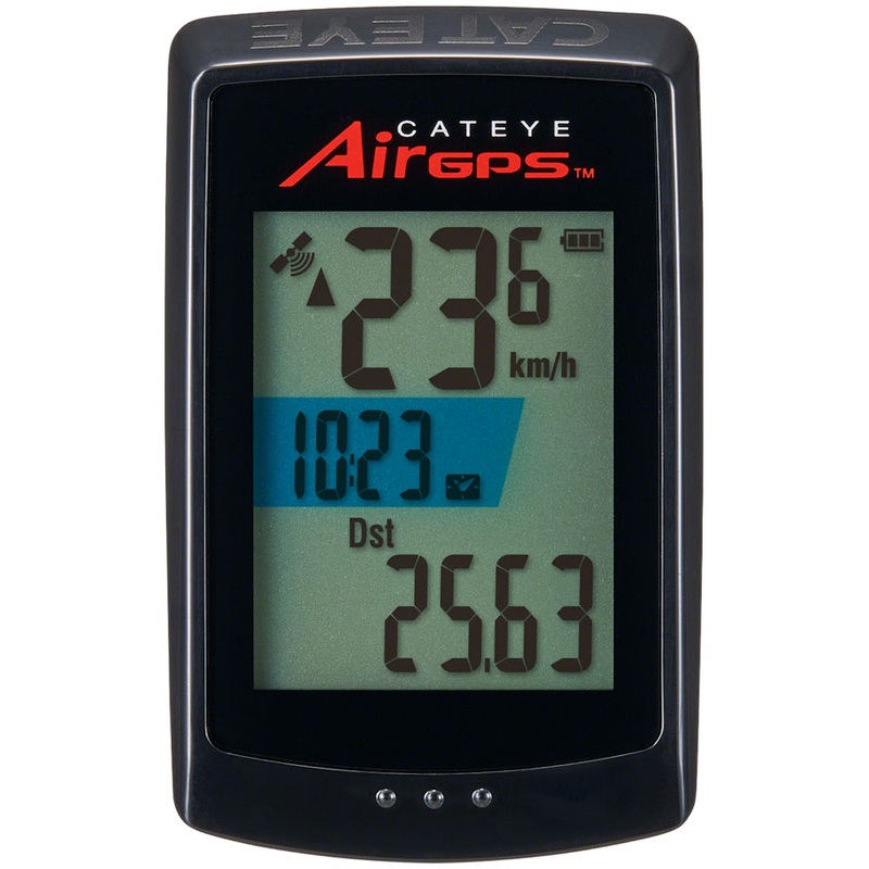 AirGPS Cycling Computer – with CDC Cadence Sensor Black