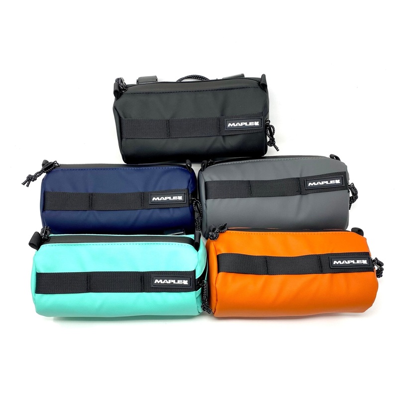 Maple Handlebar Bag|Black|Phantom Gray|Navy|Rust Orange|Seafoam Green
