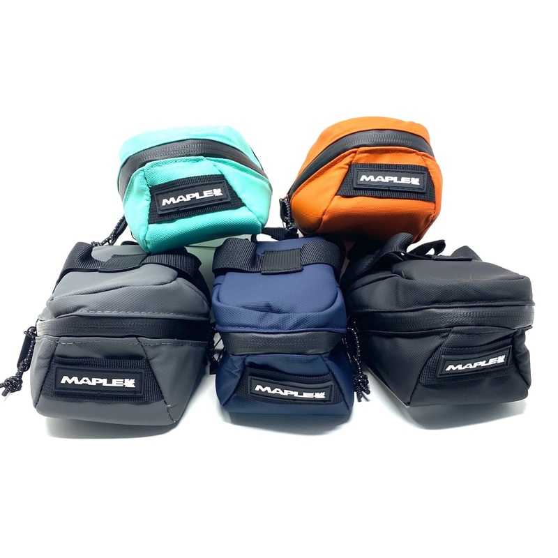 Maple Saddle Bag|Black|Phantom Gray|Navy|Rust Orange|Seafoam Green