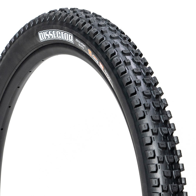 Maxxis Dissector II Tire – 29 x 2.4 Tubeless Folding BLK 3C Maxx Grip DoubleDown Wide Trail