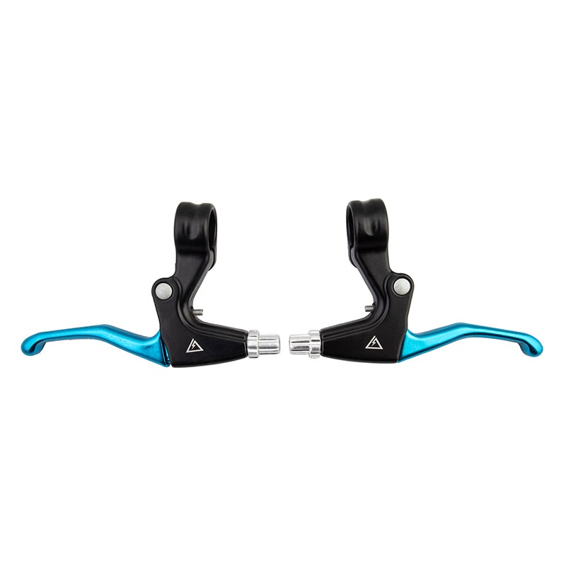 V-Type 2-Finger Lever Blue Pair
