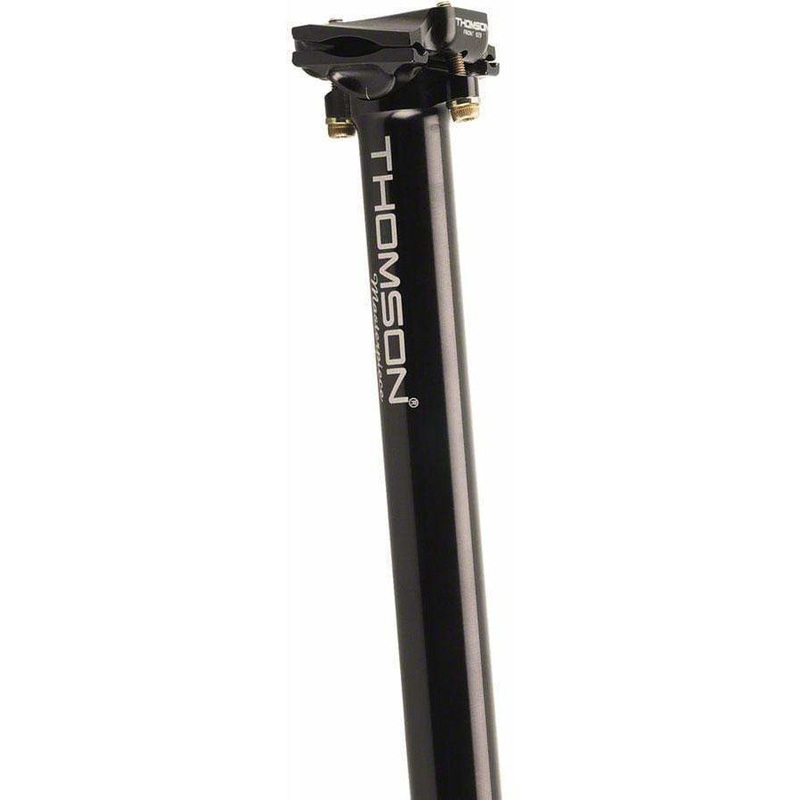 Masterpiece Seatpost: 30.9 x 350mm – Black