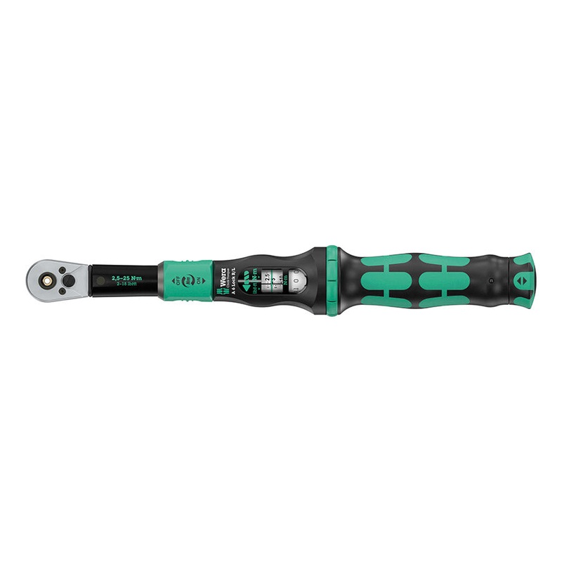 Wera CLICK-TORQUE LOCK Torque Wrench Ratcheting: Yes : 1/4 : Imperial