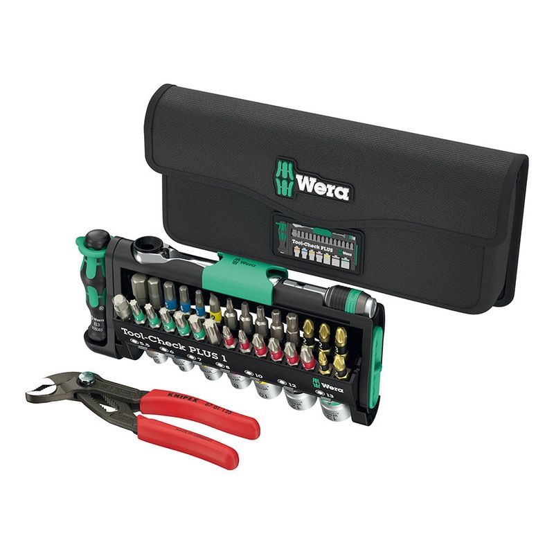 Wera Tool-Check Combi 1 : Metric/Imperial 1/4 40 pieces