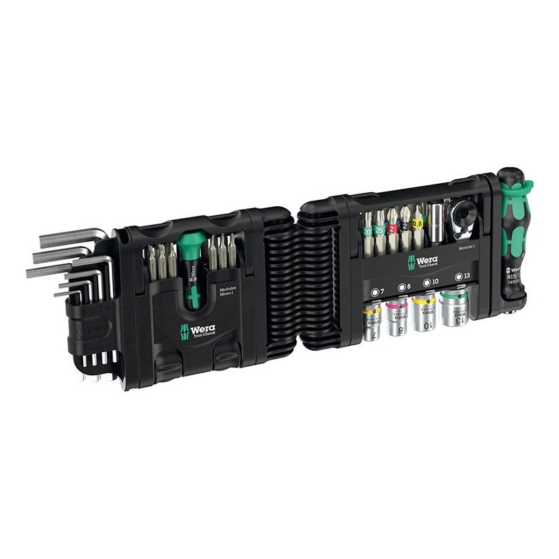 Wera TOOL-CHECK MODULAR SET 1 : Metric/Imperial 1/4