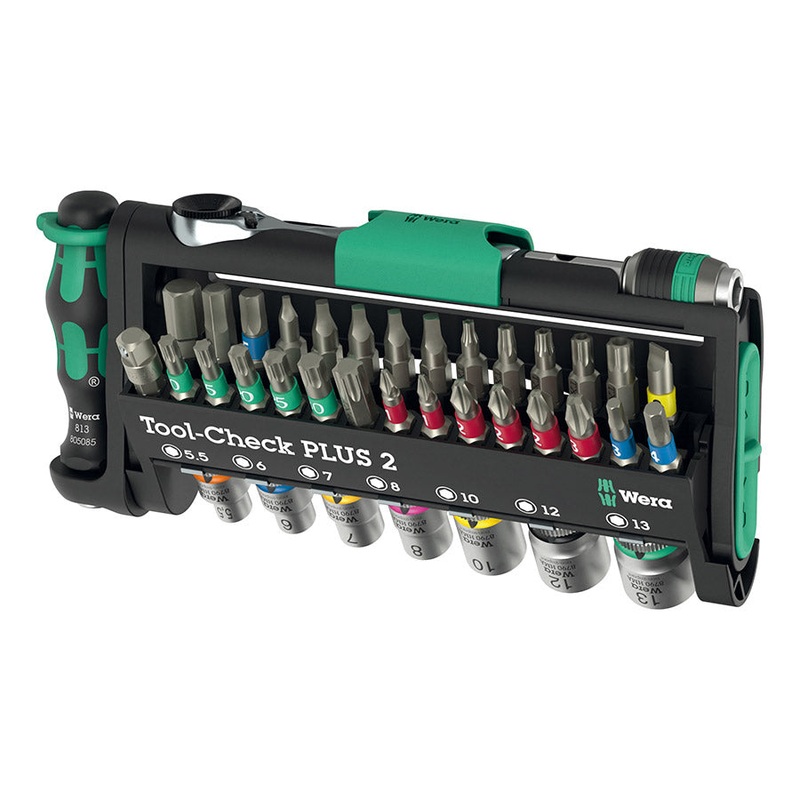 Wera TOOL-CHECK PLUS 2 : Metric/Imperial 1/4