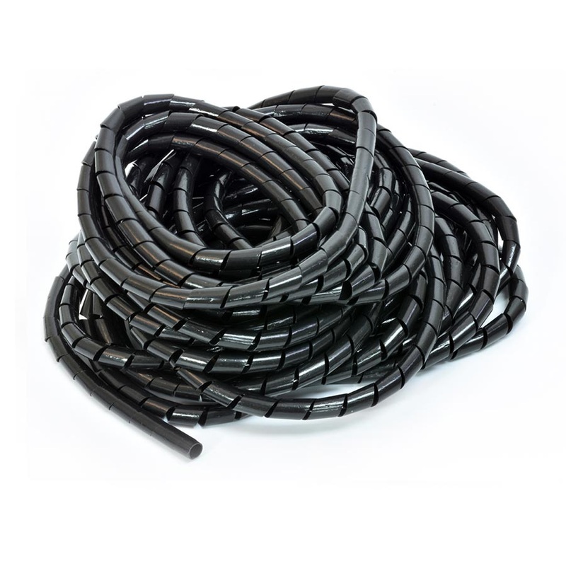 Wheels Mfg Spiral Cable Wrap 10m Black