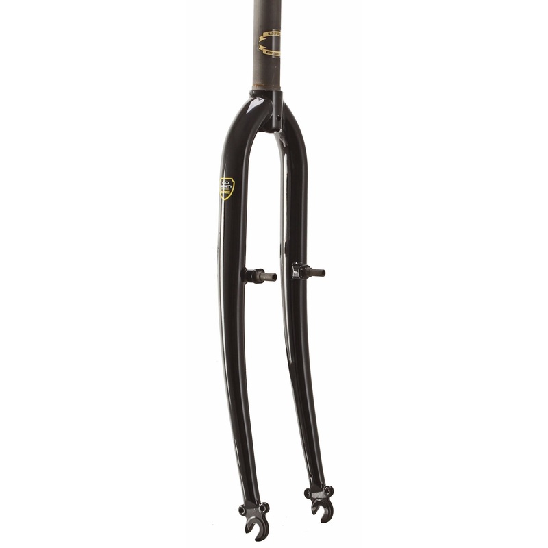Curved MTB Canti Fork 26 1-1/8 Black