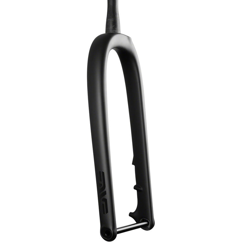 Fat Bike Carbon Fork 1.5 Tapered Steerer 42/51mm Adjustable Rake 15mm x 150mm Axle BLK