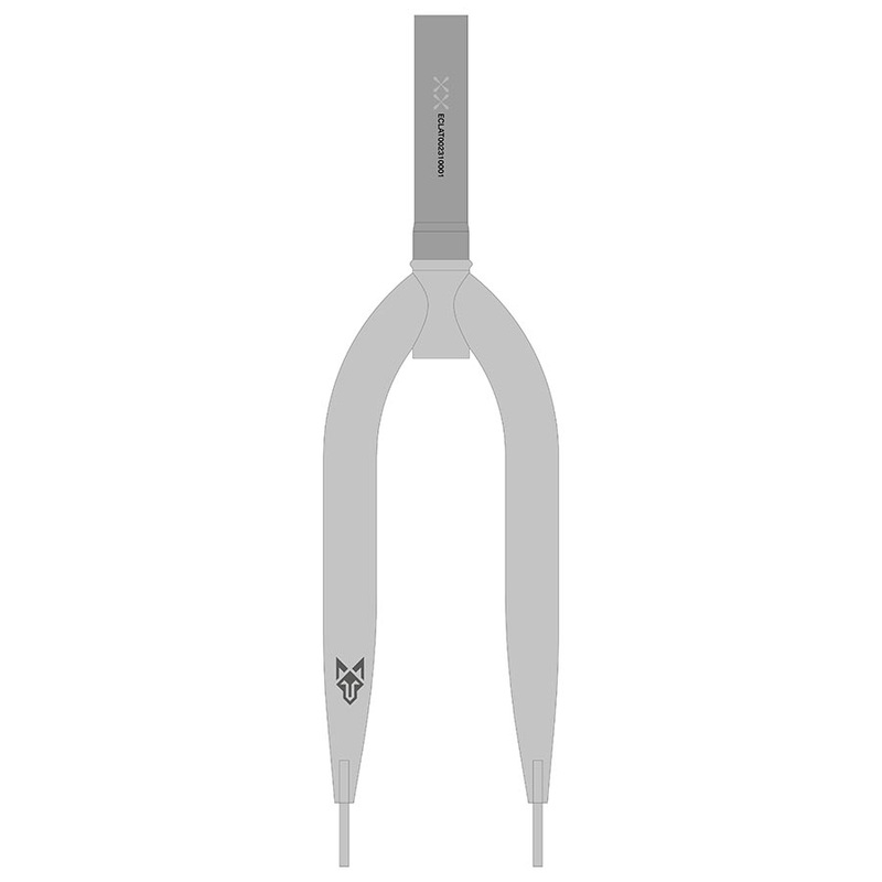 Jackal Ten Rigid Fork 20 1-1/8 Rake: 10mm Clear