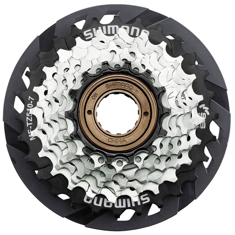 MF-TZ510-7-CP Multi-Speed Freewheel – 7-Speed 14-28t