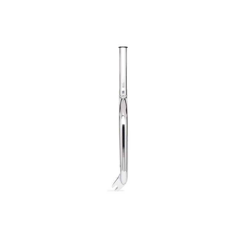 Storm XLT 24 BMX Fork 20 1-1/8 10x100mm Rake: 24mm Chrome