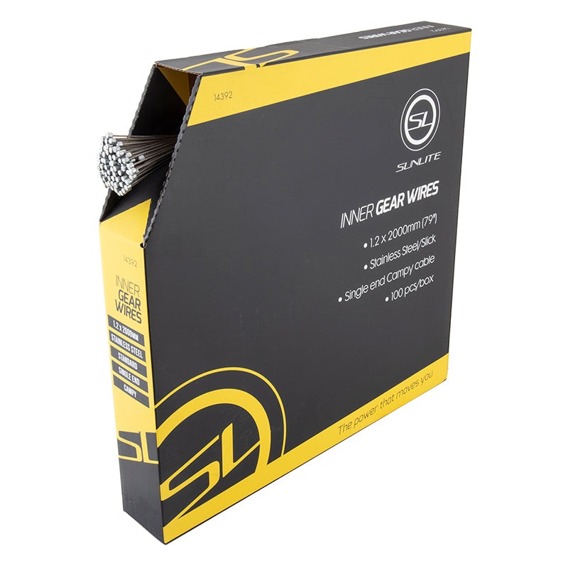 Shift Cables Campy 2000mm 1.1mm SS 100/bx