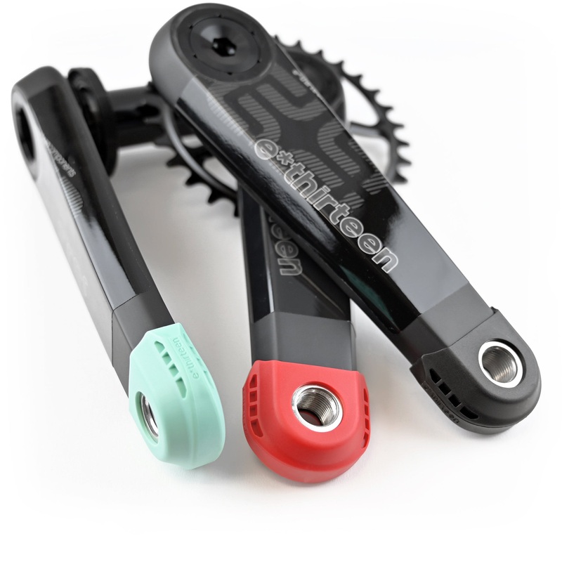 Carbon Crank Boot Kit|LG1R / TRSR / e*spec Race Carbon Cranks|Helix Race Carbon Cranks|Black|Bright Red|Seafoam