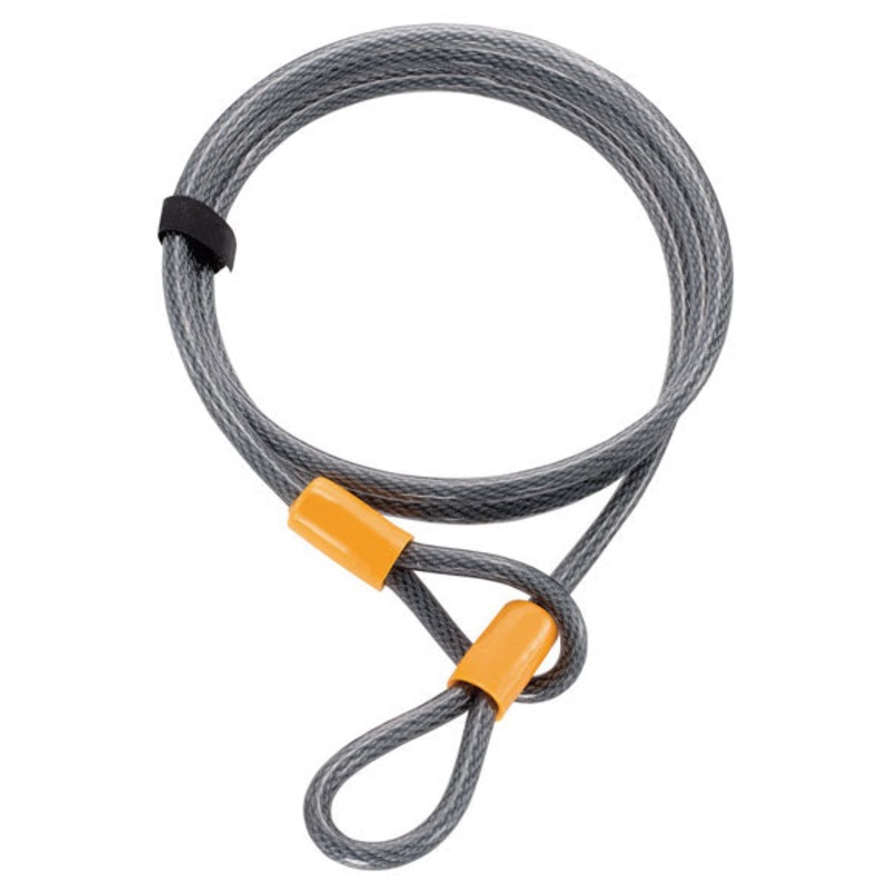 OnGuard Akita Cable: 7′ x 10mm Gray/Orange