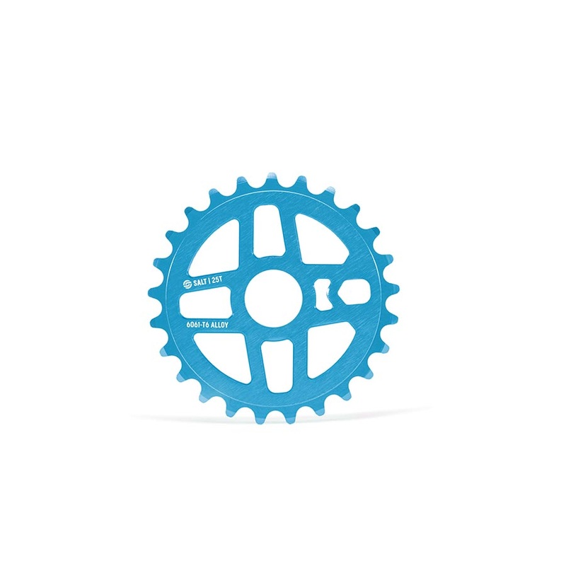 Pro Chainring Teeth: 25 6061-T6 Aluminum Blue