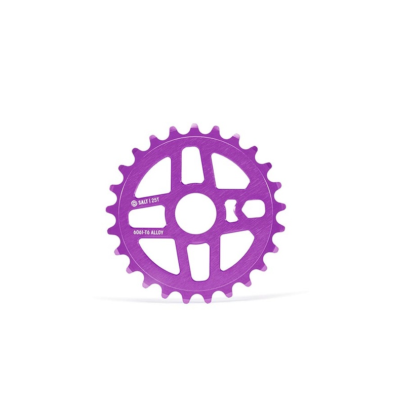 Pro Chainring Teeth: 25 6061-T6 Aluminum Purple