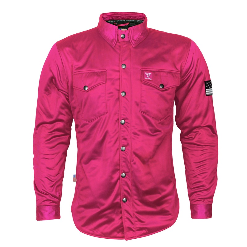 Ultra Protective Shirt – Pink Solid with Pads