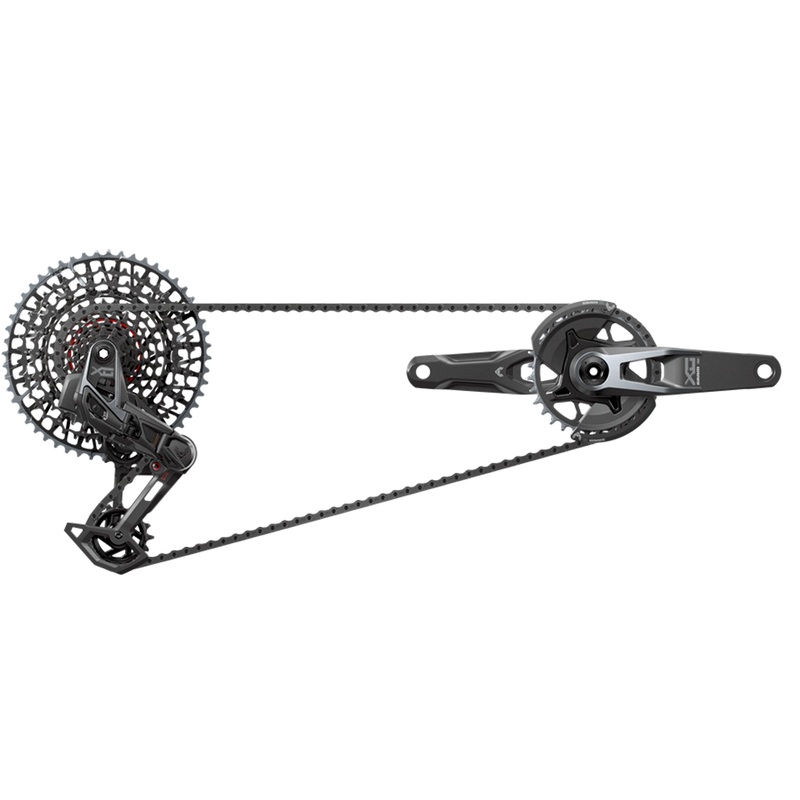 X0 T-Type Eagle V2 AXS Groupset 165mm Black