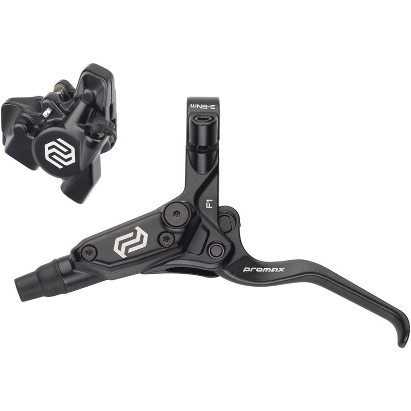 F1 / DSK-927 Disc Brake and Lever – Front Hydraulic Flat Mount Black