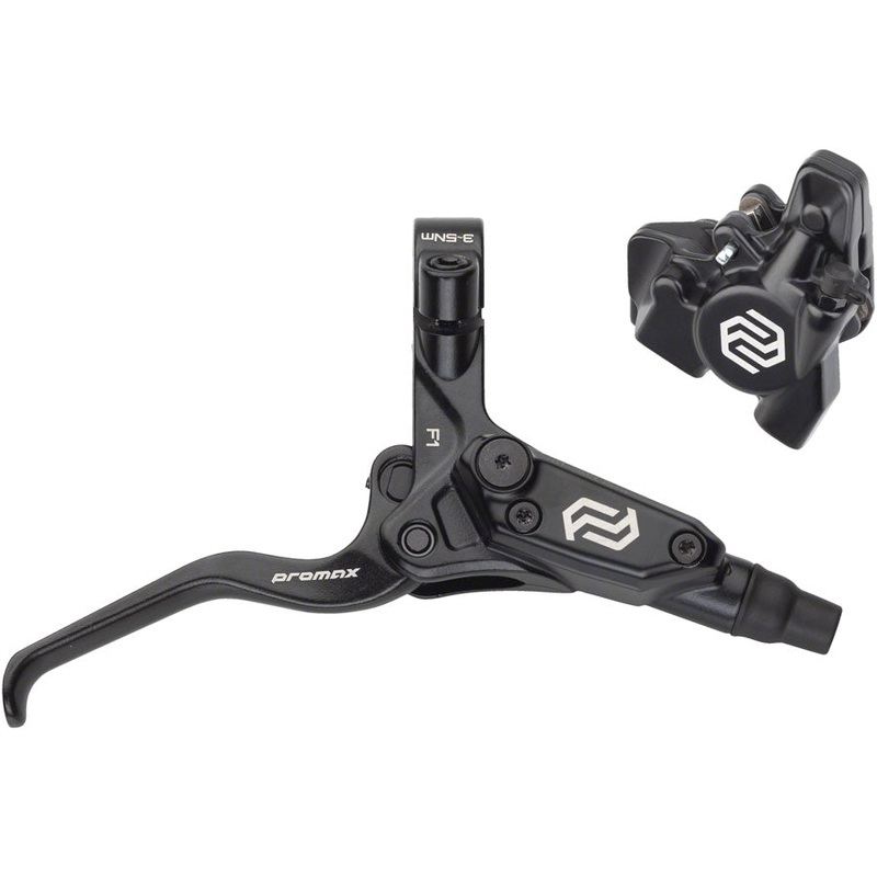 F1 / DSK-927 Disc Brake and Lever – Rear Hydraulic Flat Mount Black