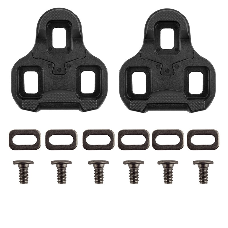 Split Fixed KEO Compatible Cleats  Black Look Keo 0 Fixed