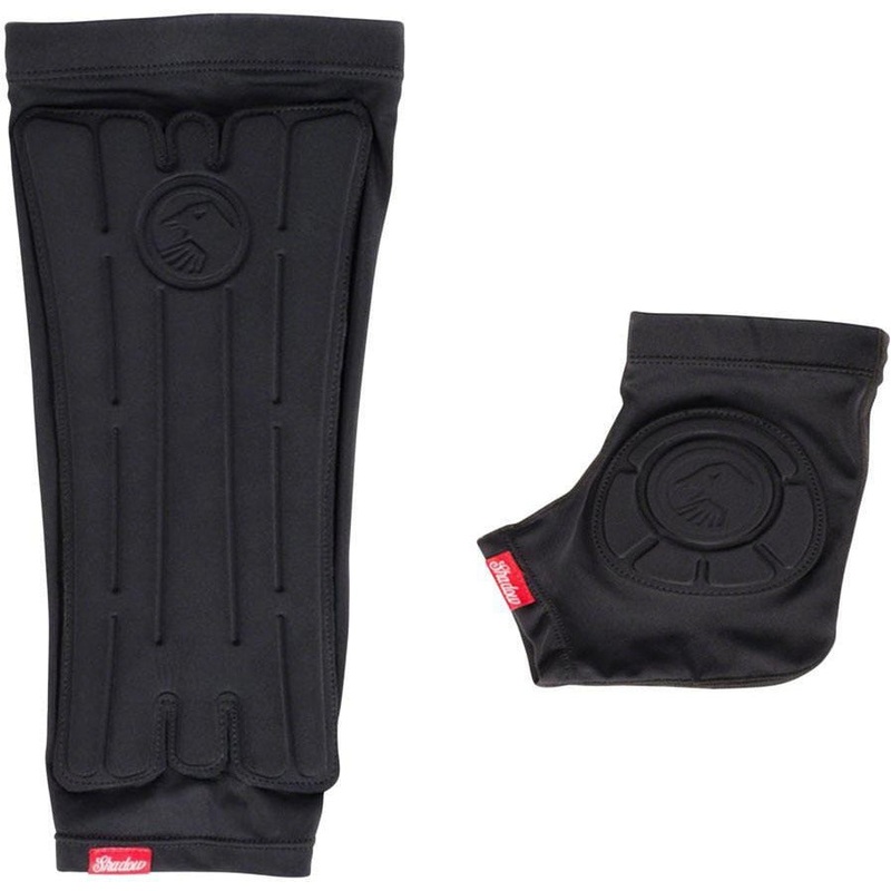 Invisa-Lite Bike Shin/Ankle Guard Combo – Black Large/X-Large