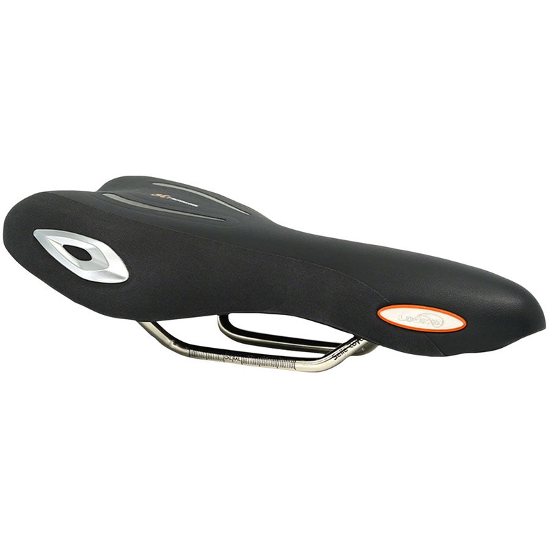 Lookin Stracciatella Saddle – Steel Black