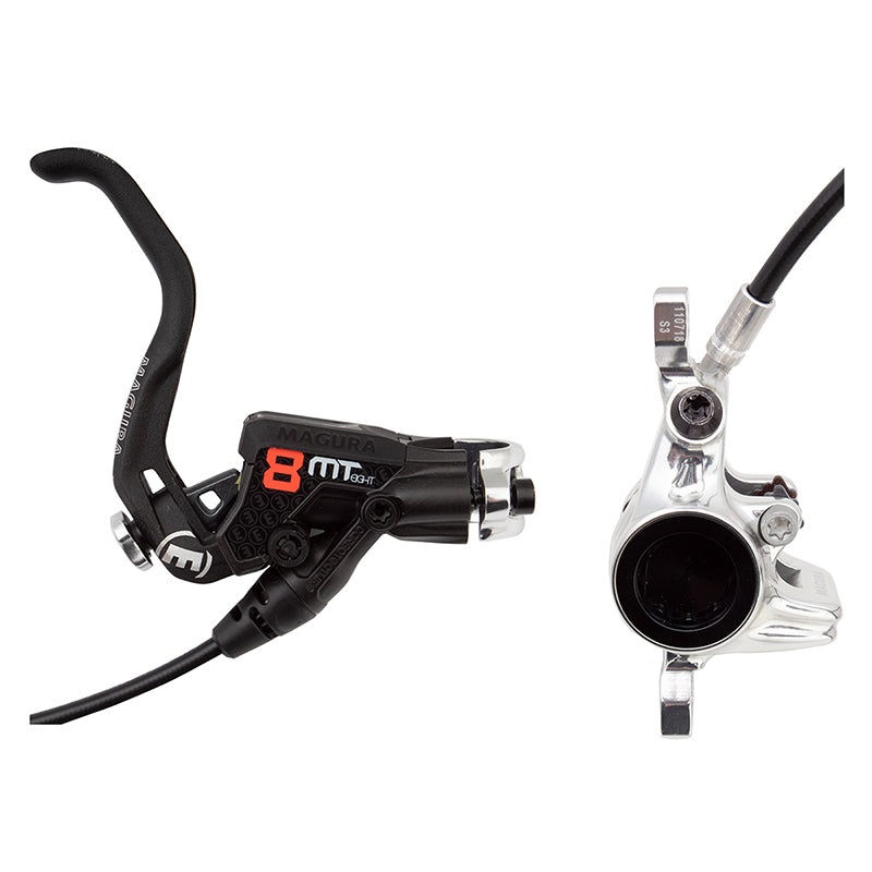 MT8 Pro Disc Brake Lever – Front Rear Hydraulic Post Mount BLK/Chrome