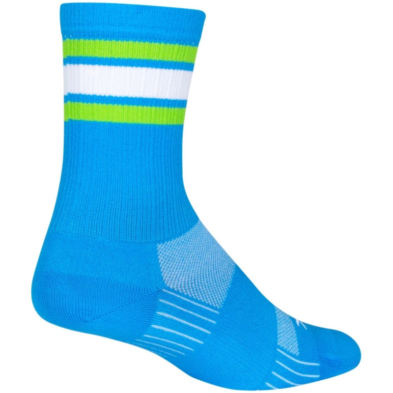 Throwback SGX Bike Socks – Blue
