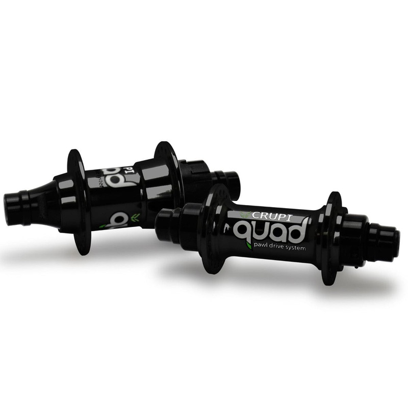Crupi Quad 28H & 36H Hubsets|28H Mini/Expert|36H Pro|36H Pro w/20mm Front|Black|Red|Blue
